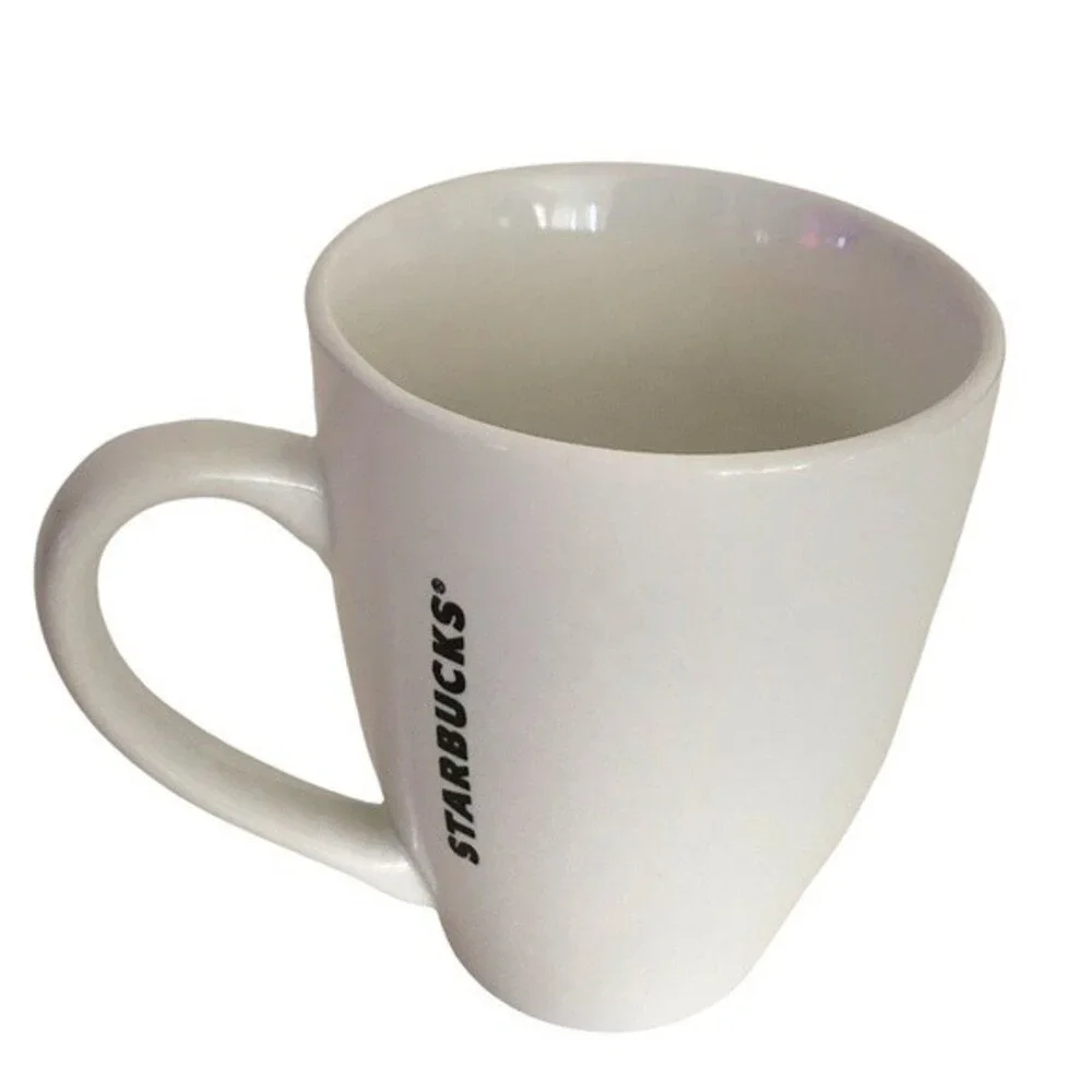 STARBUCKS Logo Mug White Ceramic 16oz Microwave Dishwasher Safe 2011